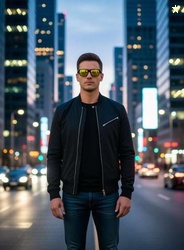 David Martin Wayfarer Sunglasses