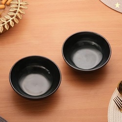 Lifelong Ceramic Bowls | 200ml | Set of 2 | Ideal for Pasta, Soup, Sal