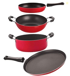 Nirlon Non Stick cookware Kitchen Accessories for Cooking Combo Set of