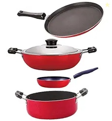 Nirlon Non Stick Coated Heat Resistance Pfoa Free Aluminium Kitchenwar