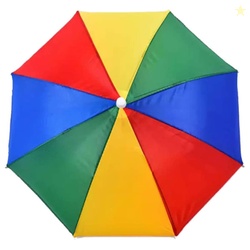 Dark Moon Hat Umbrella For Kids Girls And Boys Multicolor Cap Hat Umbr