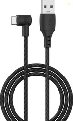 Portronics USB Type C Cable 2 A 1.2 m Konnect HD Fast Charging & ...mo