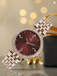 DressBerry Women Maroon Analogue Watch MFB-PN-SNT-E16