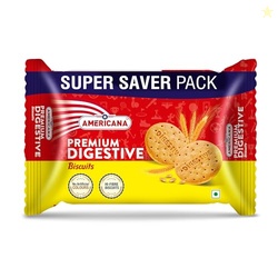 Americana Digestive Biscuits|High Fiber and Goodness of Wheat flour (A