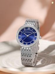 GIORDANO Giordano Eleganza Collection Women Round Diamond-Set with Met