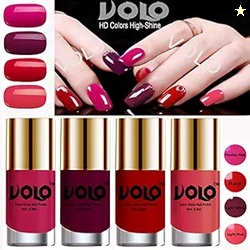 Volo HD Colors High-Shine Long Lasting Non Toxic Professional Nail Pol