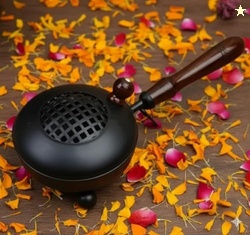Stylish Metal Dhoop Holder Incense Burner | Loban Dani | Dhoop Dani | 