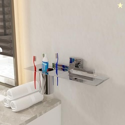 Boniry 1 Pcs Stainless Steel Tumbler Holder and Soap Holder, Bathroom 