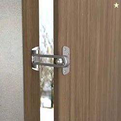 Boniry Heavy Duty Security Door Lock | Anti-Theft Door Guard Latch for