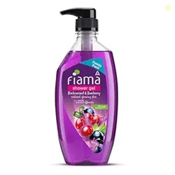 Fiama Body Wash Shower Gel Blackcurrant & Bearberry, 750ml Family Pack