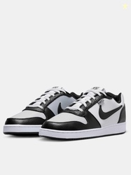 NIKE EBERNON LOW PREM Sneakers For Men (White , 6)