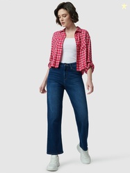 Pepe Jeans Spread Collar Regular Fit Opaque Checked Casual Shirt