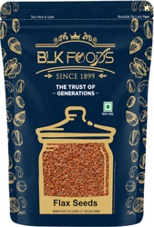 BLK FOODS Flax Seeds 1Kg (Alsi beej) for Eating | Rich in Omega 3...mo
