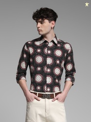 Jack & Jones Men Opaque Printed Casual Shirt