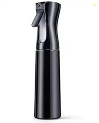 Plastic Hair Spray Bottle Continuous Water Mister, Refillable Empty Mi