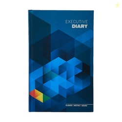 amazon basics Undated Hard Bound Diary |Monthly Planner | Daily Notes,
