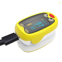 WEAL Pulse Oximeter for Kids, USB Rechargeable Blood Oxygen Meter Baby