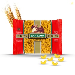 San Remo Elbows Pasta, 500g | Italian-Style Pasta Shape | Quick & Easy