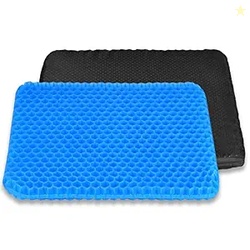 toptry Gel Seat Cushion, Breathable Double-Layer Seat Cushion, Portabl