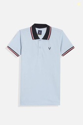 Allen Solly Boys Solid Cotton Blend Regular T Shirt