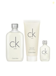 Calvin Klein Ck One Unisex Trio Gift Set - EDP 100ml + Shower Gel 100m