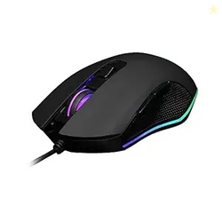 GAMDIAS RGB Wired Gaming Mouse | Aura GS2 | 6 Multi-Function Keys | Ad