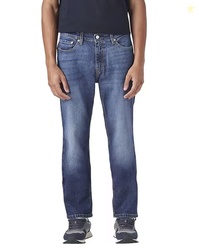 LEVI'S Men Mid-Wash 541 Tapered Fit Jeans