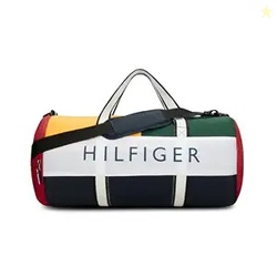 Tommy Hilfiger Polyester 53 cms Navy Gym Shoulder Bag (TH/MARLON08)