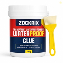 Crack Seal Glue with Brush, Transparent Waterproof Adhesive for Roof L