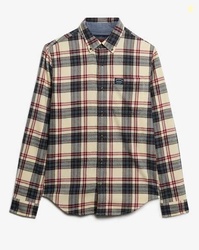 SUPERDRY Men Checked Regular Fit Shirt with Patch Packet