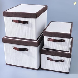UMAI Laundry Basket | Bamboo Cloth Laundry Basket | LaundryBasket for 