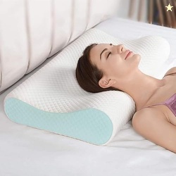 KITCHIVO Memory Foam Pillow, Contour Cervical Orthopedic Memory Foam P