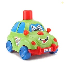 ToyBharat Push N Go Cartoon Car  Fun Multicolour Toy for Kids 16 Years