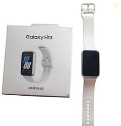 Samsung Galaxy Fit3 (Silver) | 4cm AMOLED Display | 13 Days Battery | 
