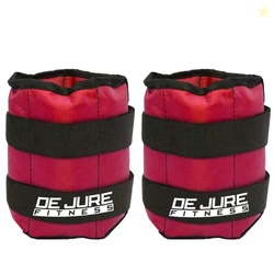 DE JURE FITNESS Ankle & Wrist Weight Set, Adjustable Strap, 1.5KG Pair