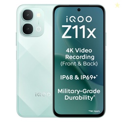 iQOO Z11x 5G (Prismatic Green, 8GB RAM, 128 GB Storage) | Dimensity 74