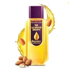 Bajaj Almond Drops Hair Oil, 625ml, Light & Non-Sticky with 6X Vitamin