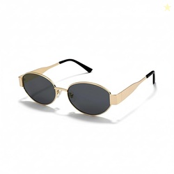 4Flaunt Retro Oval Sunglasses For Women & Men | Trending Stylish & Dur