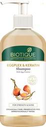 Biotique Eggplex & Keratin Shampoo for Thicker & Shinier Hair - Preven