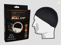 GRAND PITSTOP UV Protected Skull Cap for Bikers | (Black - Free Size) 