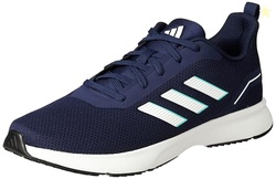 Adidas Men Synthetic & Textile AdiTron M Running Shoes NGTSKY/FTWWHT/M