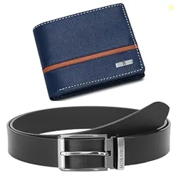 HORNBULL Denial Leather Combo Gift For Men | Wallets Men With Rfid Blo
