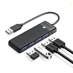 USB 3.0 Hub ORICO 4-Port USB Hub, Ultra Slim USB Splitter for Laptop f