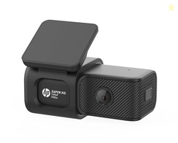 HP Dash Cam F490w: Super HD 1296P 121 Wide Lens, F2.0 Aperture, Low-Li