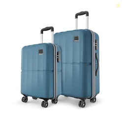 Safari Genius Theo 8 Wheels Set of 2 (Cabin + Medium) Trolley Bags Har