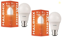 Halonix 9-Watt LED Bulb Astron Plus Base B22 (Cool Day Light) Pack of 