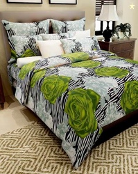 GOOD HOMES 144 TC Double Bed Sheet with Pillow Covers