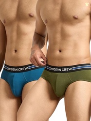 Modern Crew CoolSense Cotton Briefs for Men| Super Combed Cotton with 