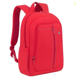 RIVACASE Alpendorf 7560 Red Laptop Canvas Water Resistant Backpack 15.