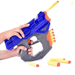 Nyaara Big Gun Toy with 10 Safe Soft Foam Bullets | Gun Toy | Gun Pist